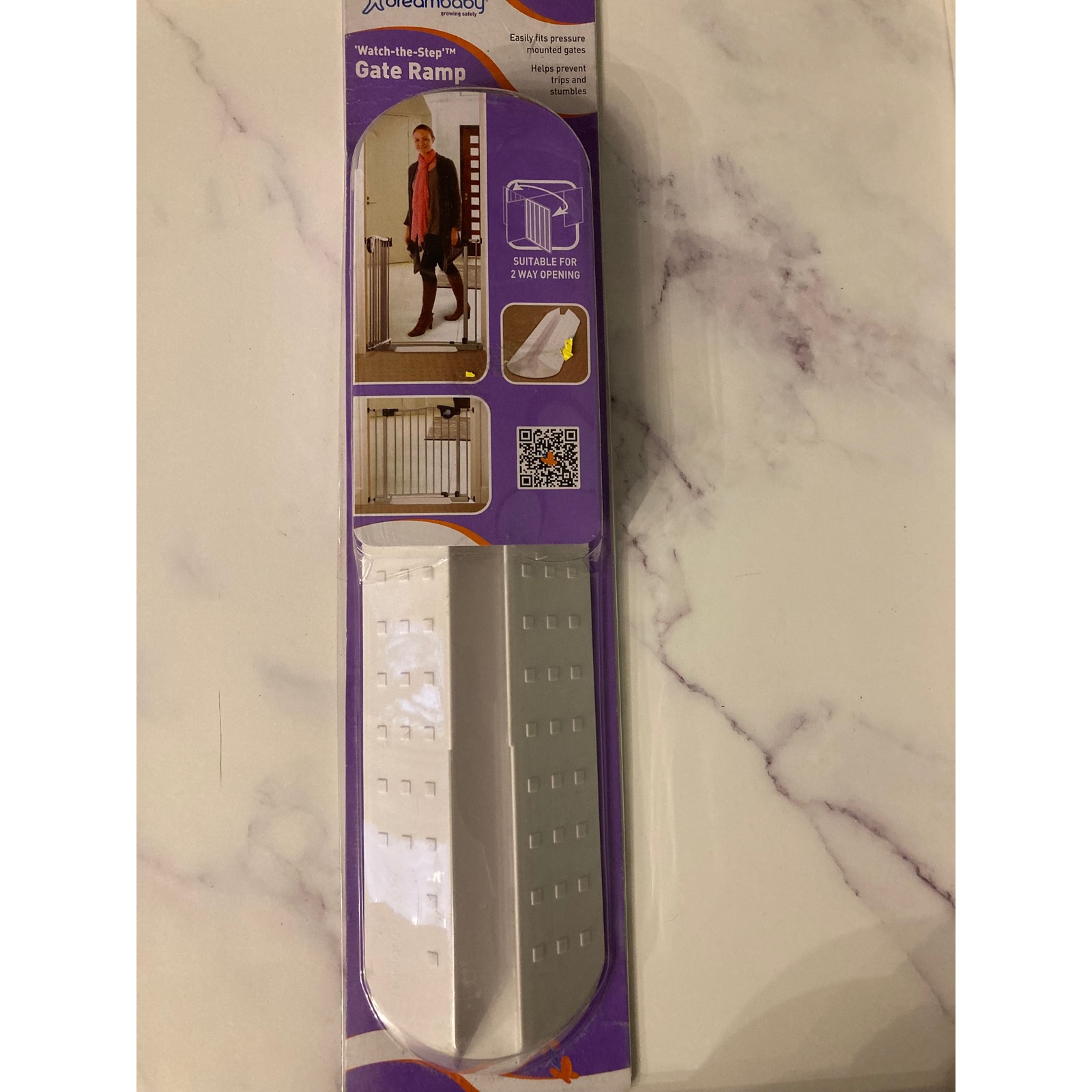 Dreambaby Watch The Step Gate Ramp Helps Prevent Trips  Stumbles New